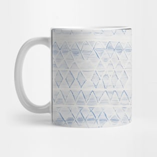 Boho Light Blue Pattern Mug